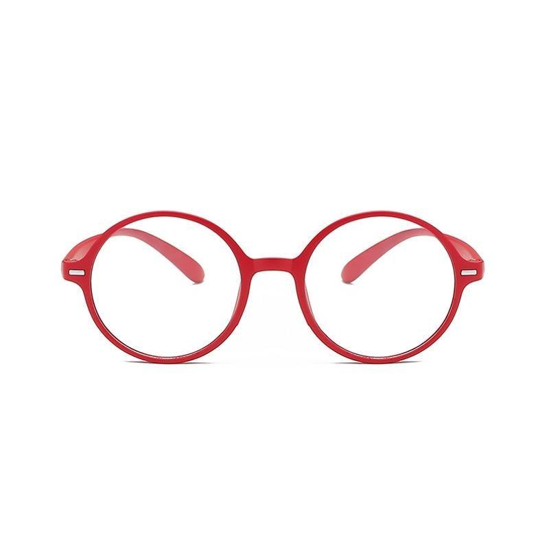 Round Frame Reading Glasses Stylish Anti Blue Light Eyeglasses Ultra Light Reading Glasses Portable Gift For Parents Unisex Stylish Eyeglasses Glasses Clear Lens Women Men Eyewear Anti Blue Light Glasses Stevvex
