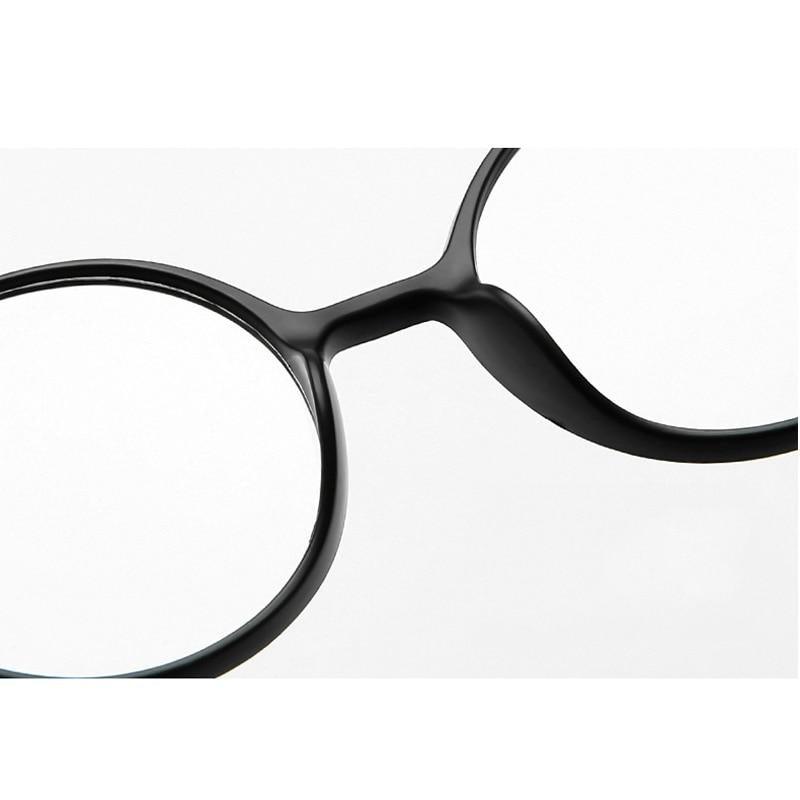Round Frame Reading Glasses Stylish Anti Blue Light Eyeglasses Ultra Light Reading Glasses Portable Gift For Parents Unisex Stylish Eyeglasses Glasses Clear Lens Women Men Eyewear Anti Blue Light Glasses Stevvex