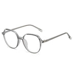 Round Frames Anti-Blue Light Optical Frame Glasses Eyewear Reading Glasses Blue Light Blocking Glasses Women And Men Retro Half Frame Anti Eyestrain Computer Gaming Glasses Stevvex