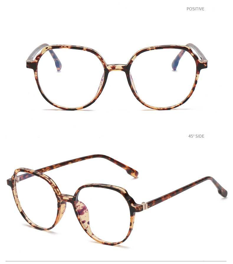 Round Frames Anti-Blue Light Optical Frame Glasses Eyewear Reading Glasses Blue Light Blocking Glasses Women And Men Retro Half Frame Anti Eyestrain Computer Gaming Glasses Stevvex