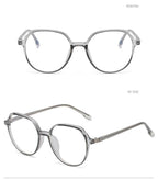 Round Frames Anti-Blue Light Optical Frame Glasses Eyewear Reading Glasses Blue Light Blocking Glasses Women And Men Retro Half Frame Anti Eyestrain Computer Gaming Glasses Stevvex