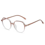 Round Frames Anti-Blue Light Optical Frame Glasses Eyewear Reading Glasses Blue Light Blocking Glasses Women And Men Retro Half Frame Anti Eyestrain Computer Gaming Glasses Stevvex