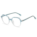 Round Frames Anti-Blue Light Optical Frame Glasses Eyewear Reading Glasses Blue Light Blocking Glasses Women And Men Retro Half Frame Anti Eyestrain Computer Gaming Glasses Stevvex