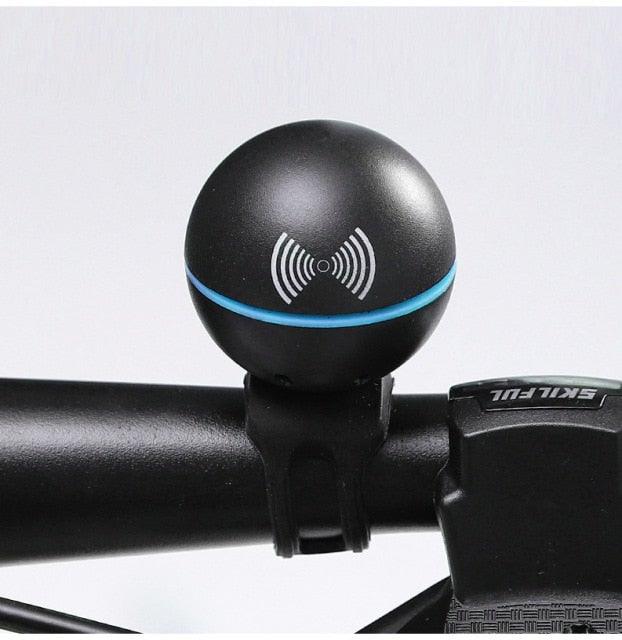 Round Modern Bicycle Bell Electric Bike Horn Loud 130db Sound Signal 3 Ringtones Little Black Ball Water Proof Accessories 3 Sound Modes Loud Horn Waterproof Bicycle Bell For Handlebar Bicycle Horn Stevvex
