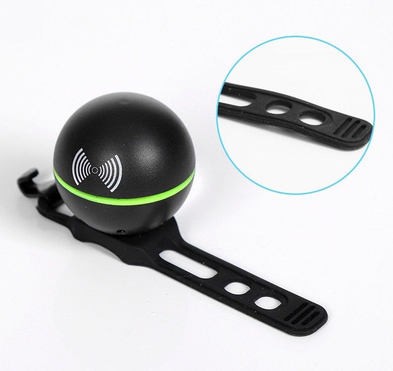 Round Modern Bicycle Bell Electric Bike Horn Loud 130db Sound Signal 3 Ringtones Little Black Ball Water Proof Accessories 3 Sound Modes Loud Horn Waterproof Bicycle Bell For Handlebar Bicycle Horn Stevvex