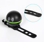 Round Modern Bicycle Bell Electric Bike Horn Loud 130db Sound Signal 3 Ringtones Little Black Ball Water Proof Accessories 3 Sound Modes Loud Horn Waterproof Bicycle Bell For Handlebar Bicycle Horn Stevvex