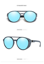 Round Vintage Sunglasses Retro Eyewear For Men Women Classic Sunglasses For Women & Men Retro Style Goggles In Round Shape Flip Up Driving Glasses Vintage Style & Fashionable  Eyewear Stevvex