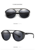 Round Vintage Sunglasses Retro Eyewear For Men Women Classic Sunglasses For Women & Men Retro Style Goggles In Round Shape Flip Up Driving Glasses Vintage Style & Fashionable  Eyewear Stevvex