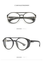 Round Vintage Sunglasses Retro Eyewear For Men Women Classic Sunglasses For Women & Men Retro Style Goggles In Round Shape Flip Up Driving Glasses Vintage Style & Fashionable  Eyewear Stevvex