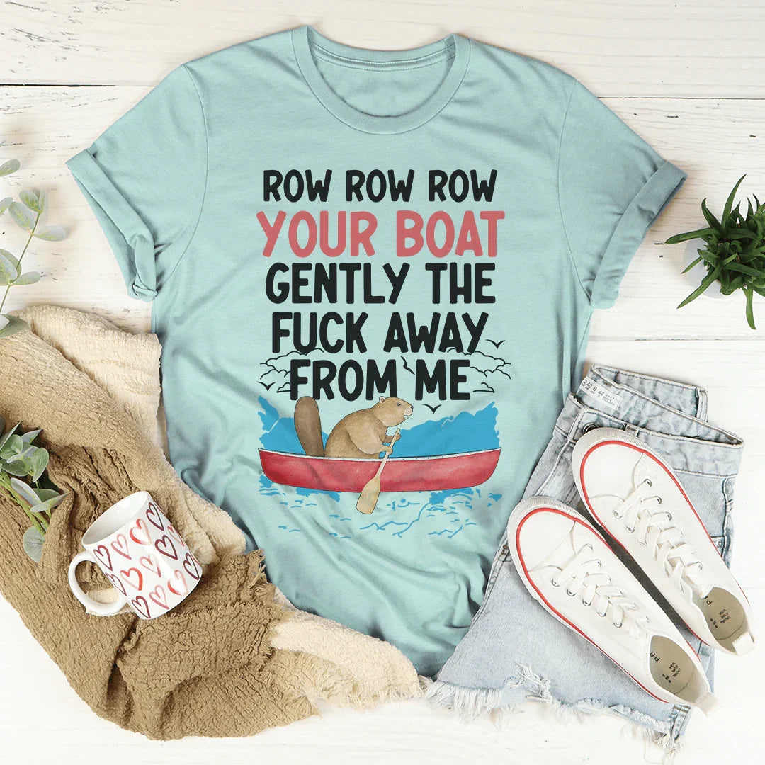 Row Row Row Your Boat Tee Peachy Sunday