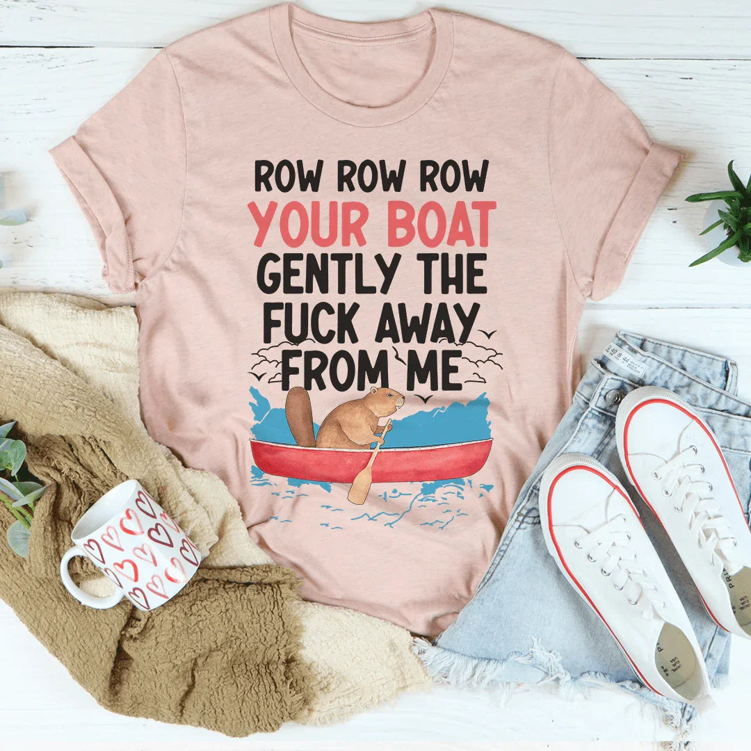 Row Row Row Your Boat Tee Peachy Sunday