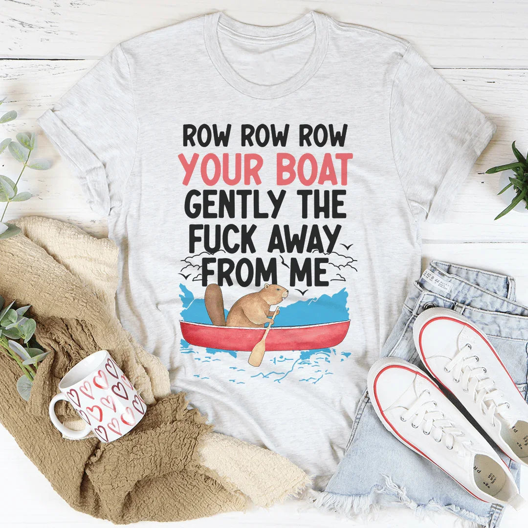 Row Row Row Your Boat Tee Peachy Sunday