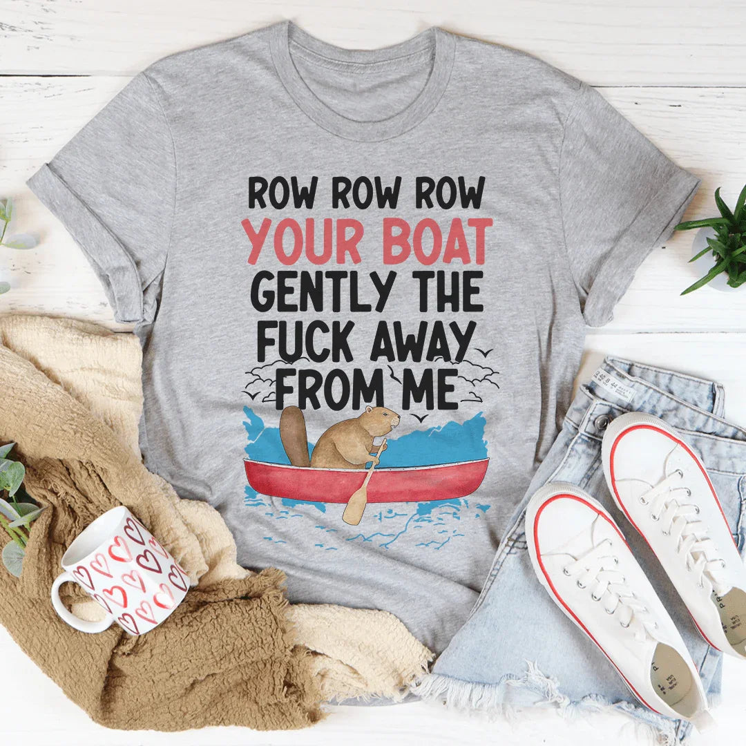 Row Row Row Your Boat Tee Peachy Sunday