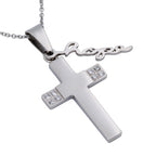 CZ Handwriting Necklace KingdomWear