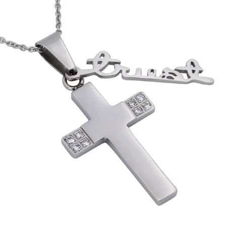 CZ Handwriting Necklace KingdomWear