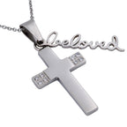 CZ Handwriting Necklace KingdomWear