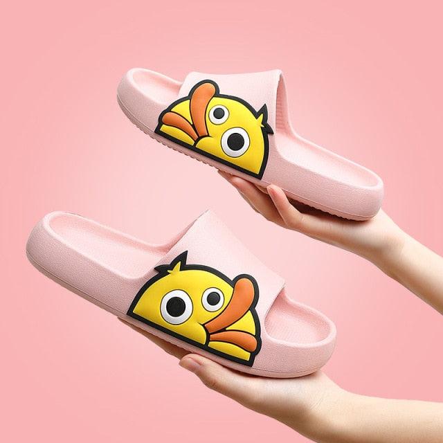 Rubber Beach Slides Waterproof Women Men's Slippers Sandals Cotoon Fur Thick Sole Winter Home Bath Shoes Memory Foam Bedroom Slippers Indoor Shoes Fuzzy Garden Waterproof Slippers Stevvex