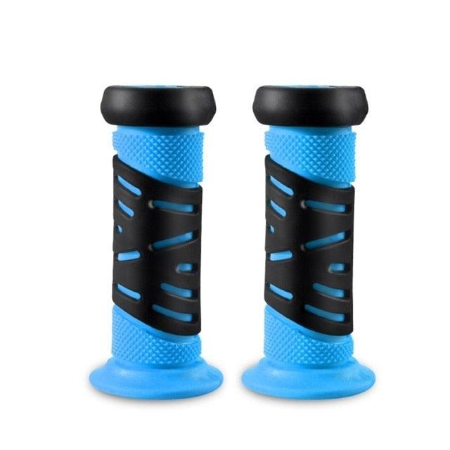 Rubber Bike Bicycle Handle Bar Grips Tricycle Scooter Handlebar For Kids Child Colorful Non-Slip Cycling Handlebar Grips New Kids Bike Security Grips With Impact Protection For Balance Bikes Stevvex