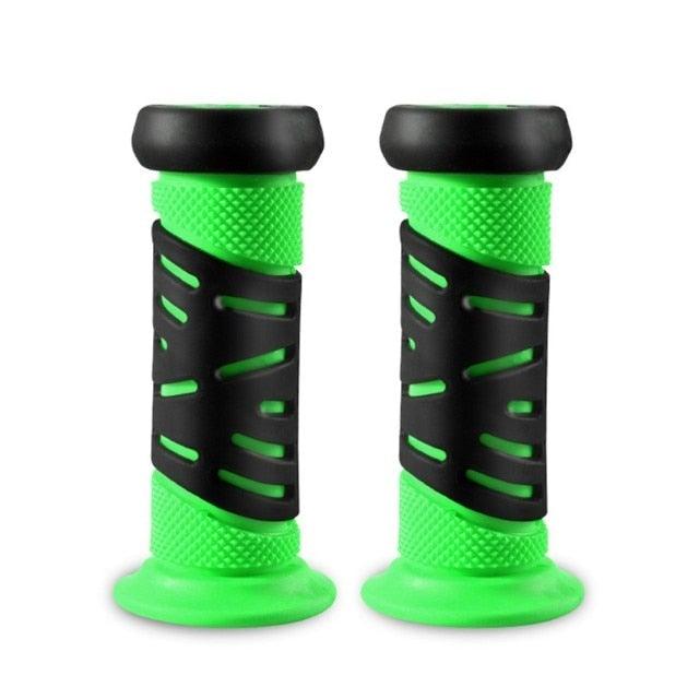 Rubber Bike Bicycle Handle Bar Grips Tricycle Scooter Handlebar For Kids Child Colorful Non-Slip Cycling Handlebar Grips New Kids Bike Security Grips With Impact Protection For Balance Bikes Stevvex