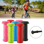Rubber Bike Bicycle Handle Bar Grips Tricycle Scooter Handlebar For Kids Child Colorful Non-Slip Cycling Handlebar Grips New Kids Bike Security Grips With Impact Protection For Balance Bikes Stevvex