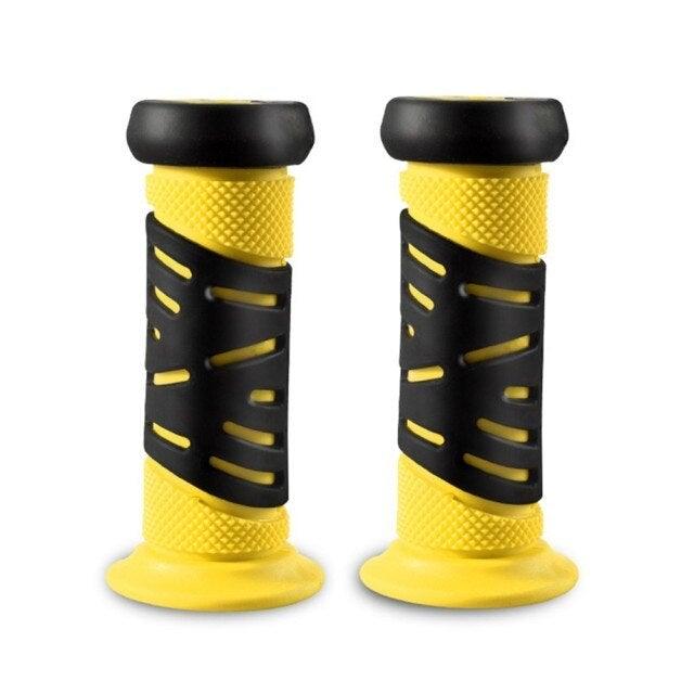 Rubber Bike Bicycle Handle Bar Grips Tricycle Scooter Handlebar For Kids Child Colorful Non-Slip Cycling Handlebar Grips New Kids Bike Security Grips With Impact Protection For Balance Bikes Stevvex