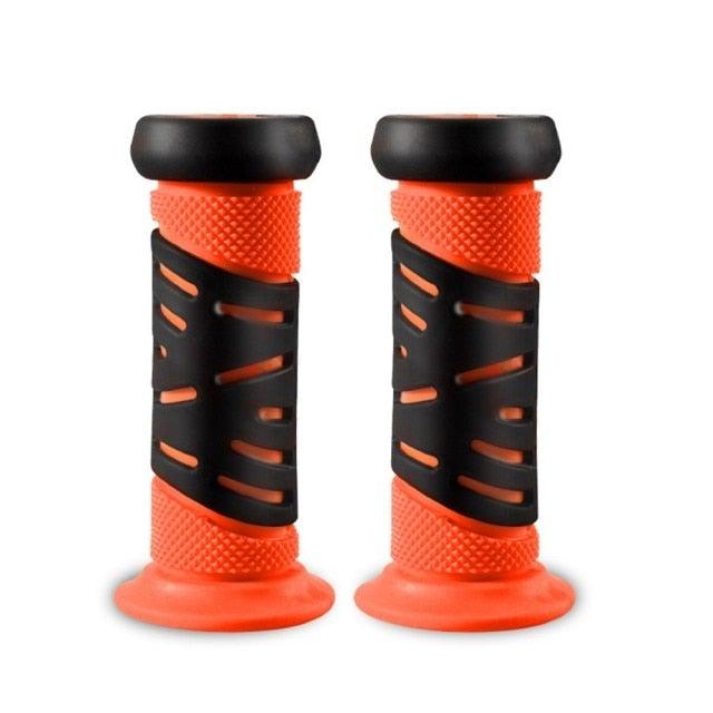 Rubber Bike Bicycle Handle Bar Grips Tricycle Scooter Handlebar For Kids Child Colorful Non-Slip Cycling Handlebar Grips New Kids Bike Security Grips With Impact Protection For Balance Bikes Stevvex