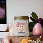 Ruby Ambrosia Scented Soy Candle 9oz Sweet Red Fruit And Wine Aroma BandsCo Straps
