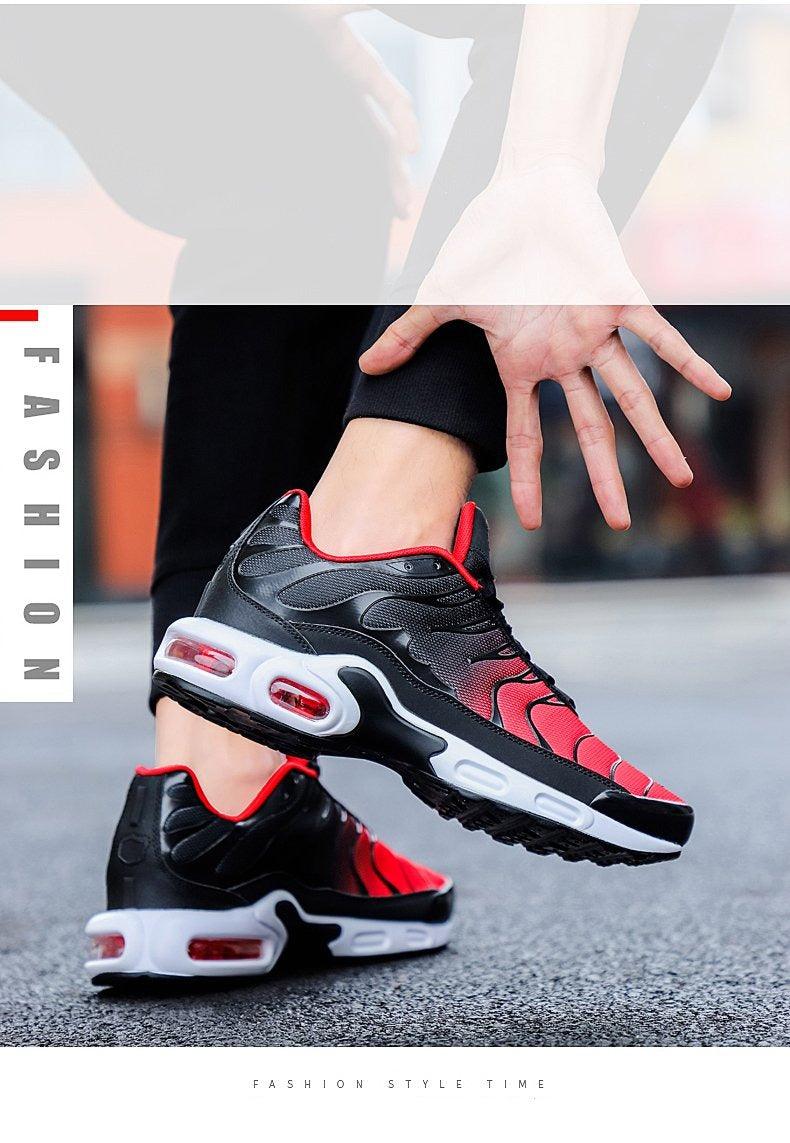 Running Unisex Athletics Air Cushion Jogging Walking Couples Gym Sport Sneakers Breathable Mesh Outdoor Workout Non Slip Walking Tennis Sneakers Stevvex