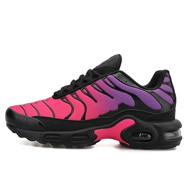 Running Unisex Athletics Air Cushion Jogging Walking Couples Gym Sport Sneakers Breathable Mesh Outdoor Workout Non Slip Walking Tennis Sneakers Stevvex