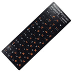 Russian Letters Keyboard Stickers for Notebook Computer Desktop Keyboard Cover For Gaming Laptops New Accessories Gifts For Gaming Lovers