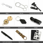 AdventureGuard: 14-in-1 Survival & Safety Kit - SJB-DIAMOND ELITES