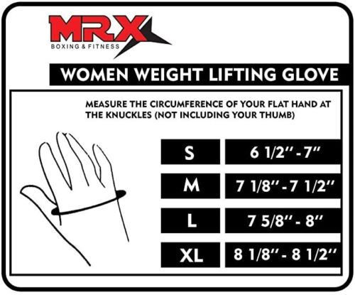 MRX Women's Weight Lifting Gloves with Padded Palm for Gym and Cycling Workouts - SJB-DIAMOND ELITES