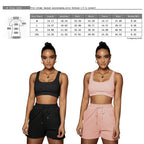 Women Yoga Seamless Workout Gym Light Shorts with Sports Bra Kit