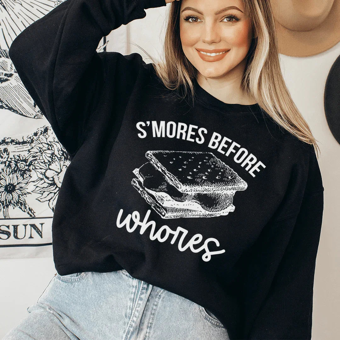 S'mores Sweatshirt Peachy Sunday