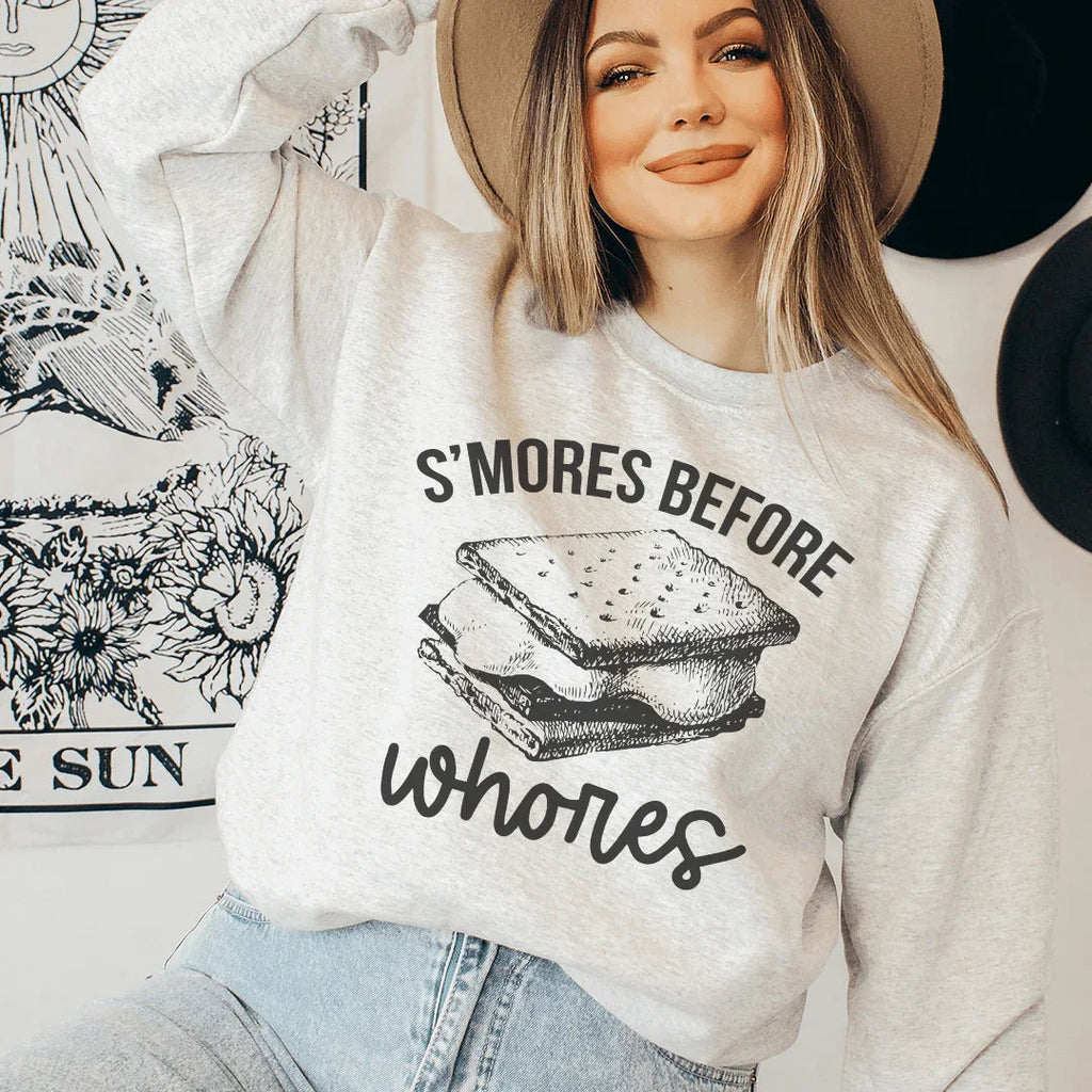 S'mores Sweatshirt Peachy Sunday