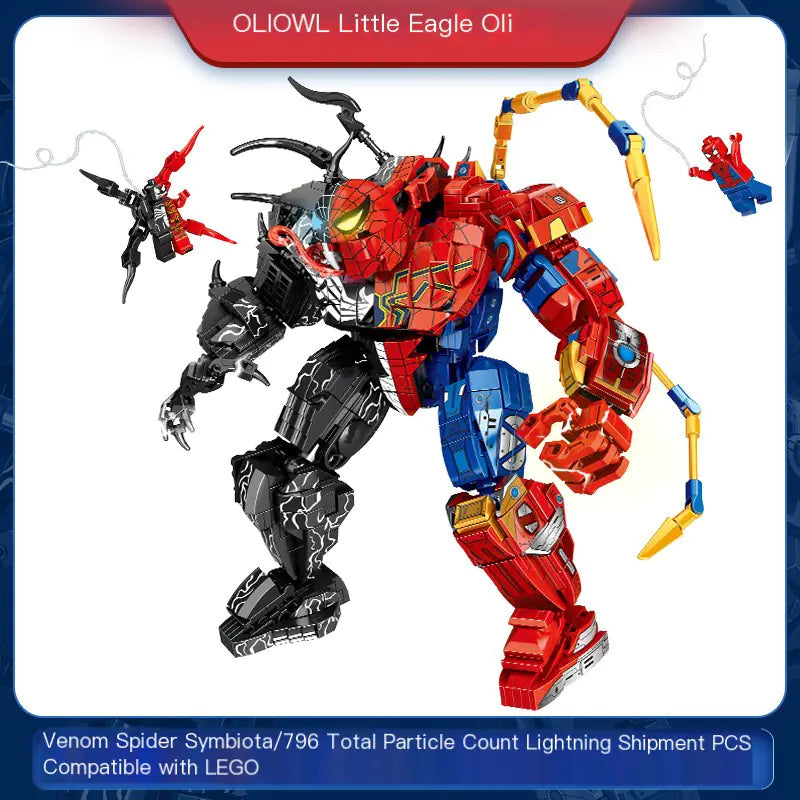 Avengers Building Block Compatible with LEGO Spider Model Pi-Mart