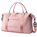 Coral Pink Waterproof Travel Duffle Pi-Mart
