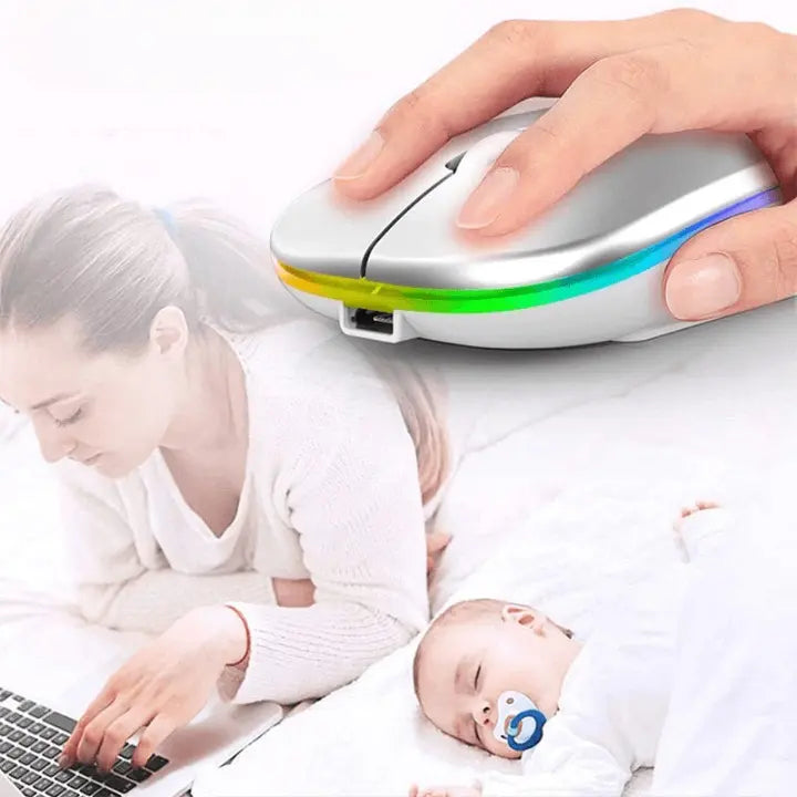 Rechargeable Cordless Mouse Pi-Mart