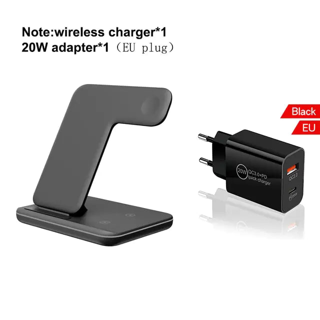 3 in 1 Wireless Charger 15W Pi-Mart