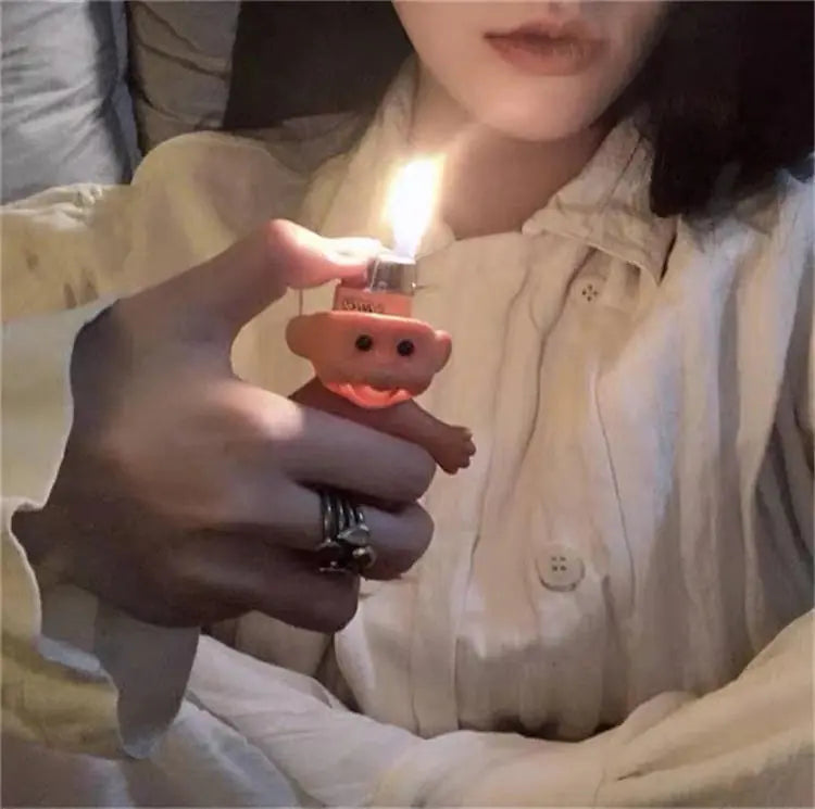 Rubber Naked Doll Lighter Case Pi-Mart