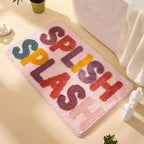 Inyahome Bathroom Rugs Non-Slip Bath Mat Luxury Soft Absorbent Plush Microfiber Bath mats for Bathroom Carpet for Tub Shower Pi-Mart