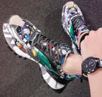 Autumn New Trendy Colorful Dad Sneakers for Men Pi-Mart