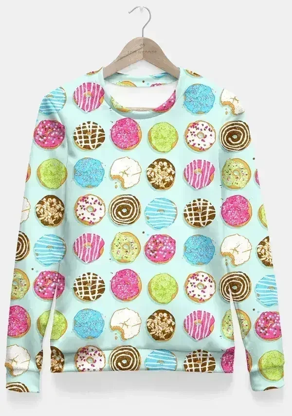 Sweet donuts Fitted Waist Sweater Women - SJB-DIAMOND ELITES