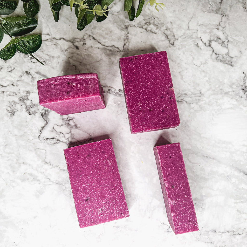 Sage Citrus Sea Salt Scrub with Oatmeal Exfoliant, Calming Aromatherapy BandsCo Straps