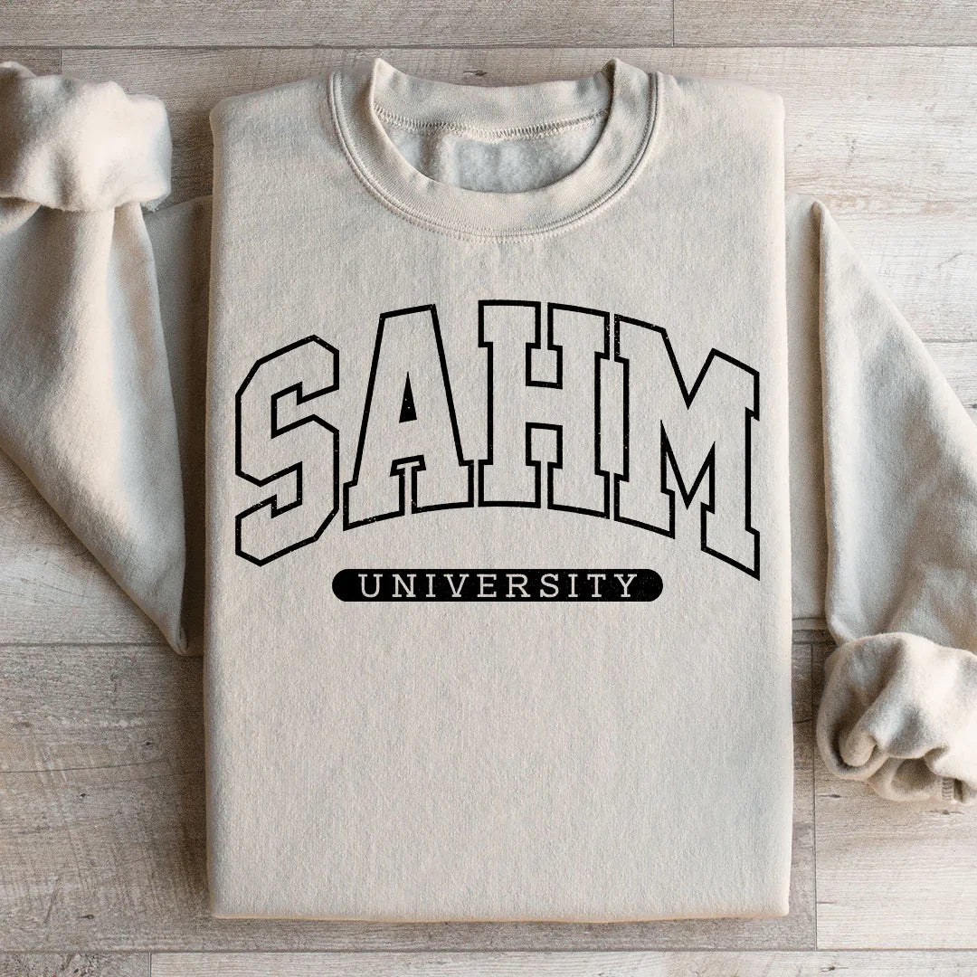 SAHM University Sweatshirt Peachy Sunday
