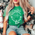 Santa's In Your Driveaway Tee Peachy Sunday
