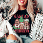 Santa Sleighers Tee Peachy Sunday