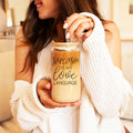 Sarcasm Is My Love Language 20oz Glass Tumbler With Bamboo Lid