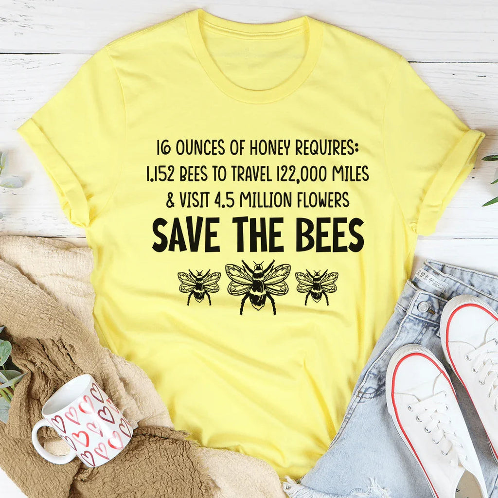 Save The Bees Tee - SJB-DIAMOND ELITES