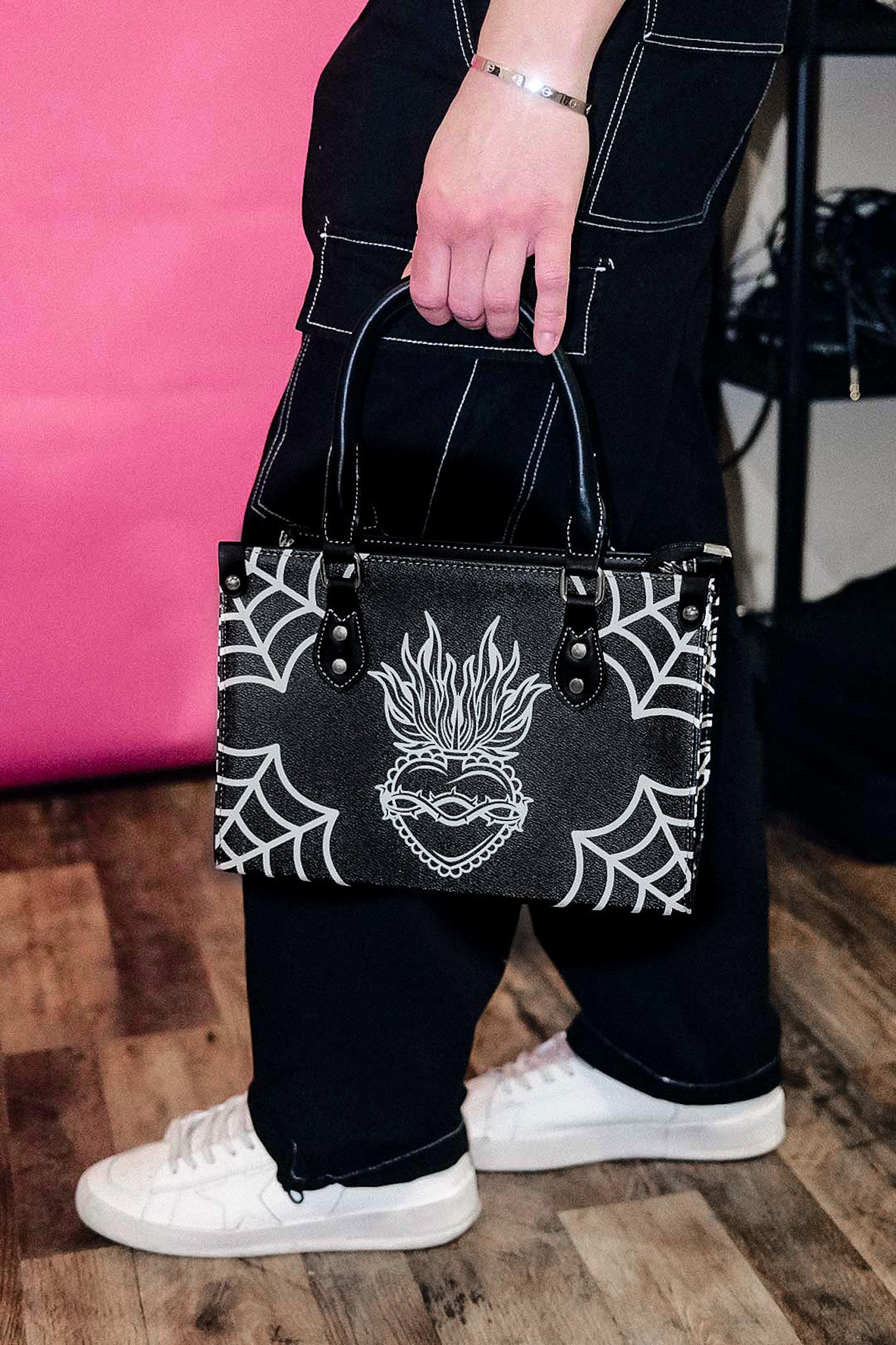 Sacred Heart Handbag Thrash Happy